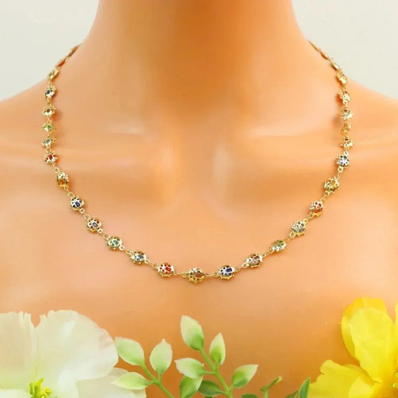 "New Beautiful Design Necklace Chain for Women/Girls, Gift, N512 - Picture 1 of 10